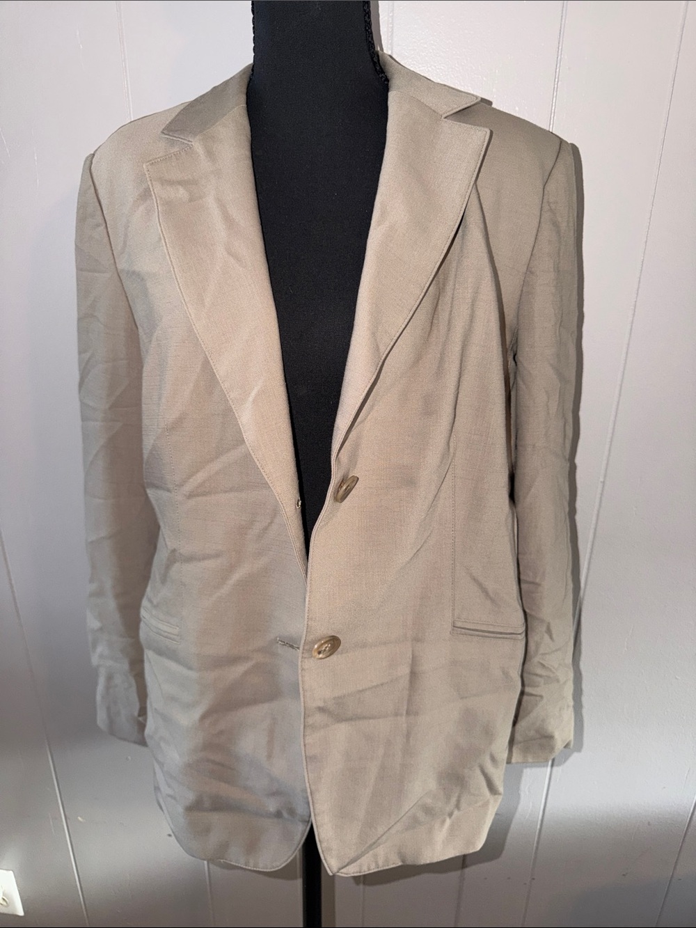Talbots Light Green Single-Button Women's Blazer